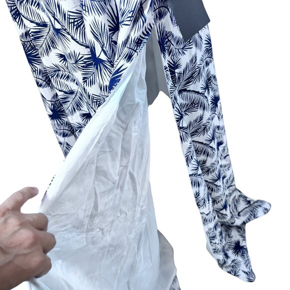 NWT Lulus size small tropical maxi skirt set with crop top - Picture 9 of 15